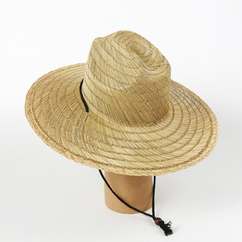 와이드 브림 타이 카우보이 밀짚모자 봄 여름 해변 휴가 - Cowboy Hat Straw 리뷰 및 가격