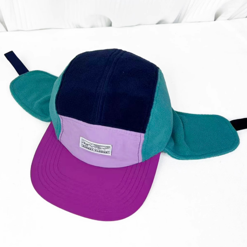한국 겨울용 폴라 플리스 컬러 블록 파이브 패널 플라잉 - Corduroy Cap 5 Panel 리뷰 및 가격
